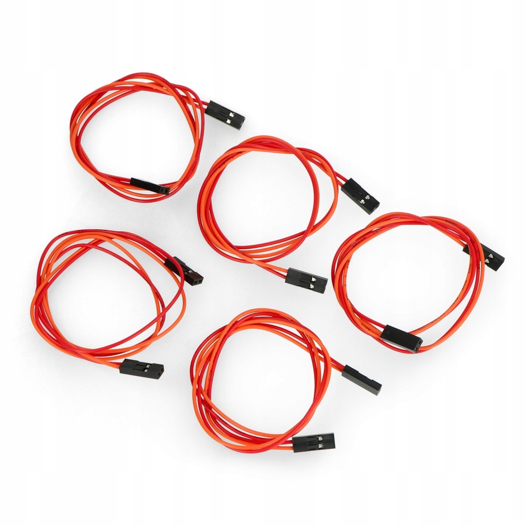 

Przewód z wtyczkami żeńskimi 2 pin raster 2,54 mm