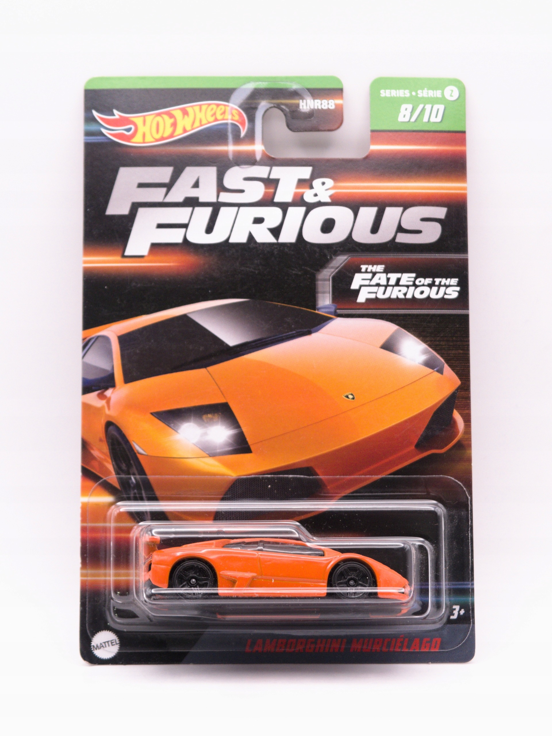 Hot Wheels Lamborghini Murcielago Fast and Furious Pomarańczowy