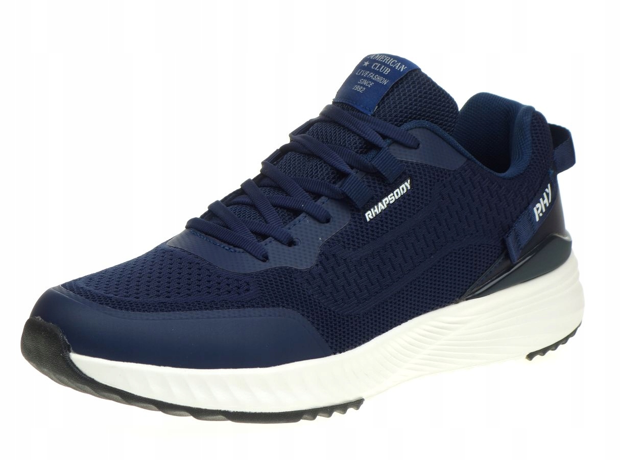 Pánské sportovní boty American Club Lehké Adidasy Navy 43