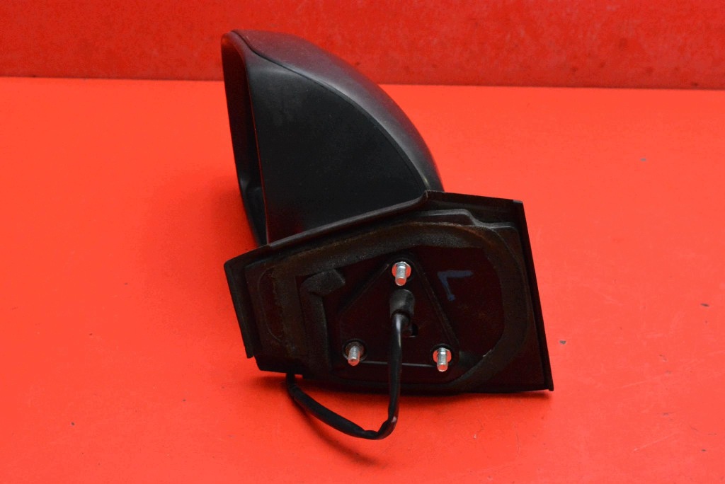 mirror left black, EU 026228 TOYOTA YARIS 2 II LIFT 09-12 5 PIN