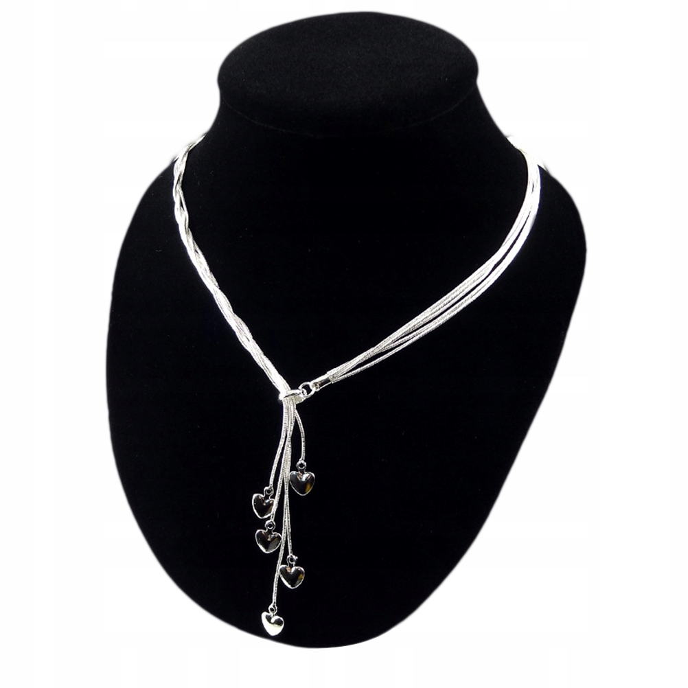 MAŁY NASZYJNIK MIŁOŚĆ PREMIUM MATERIAŁ BRZOSKWINIOWE SERCE