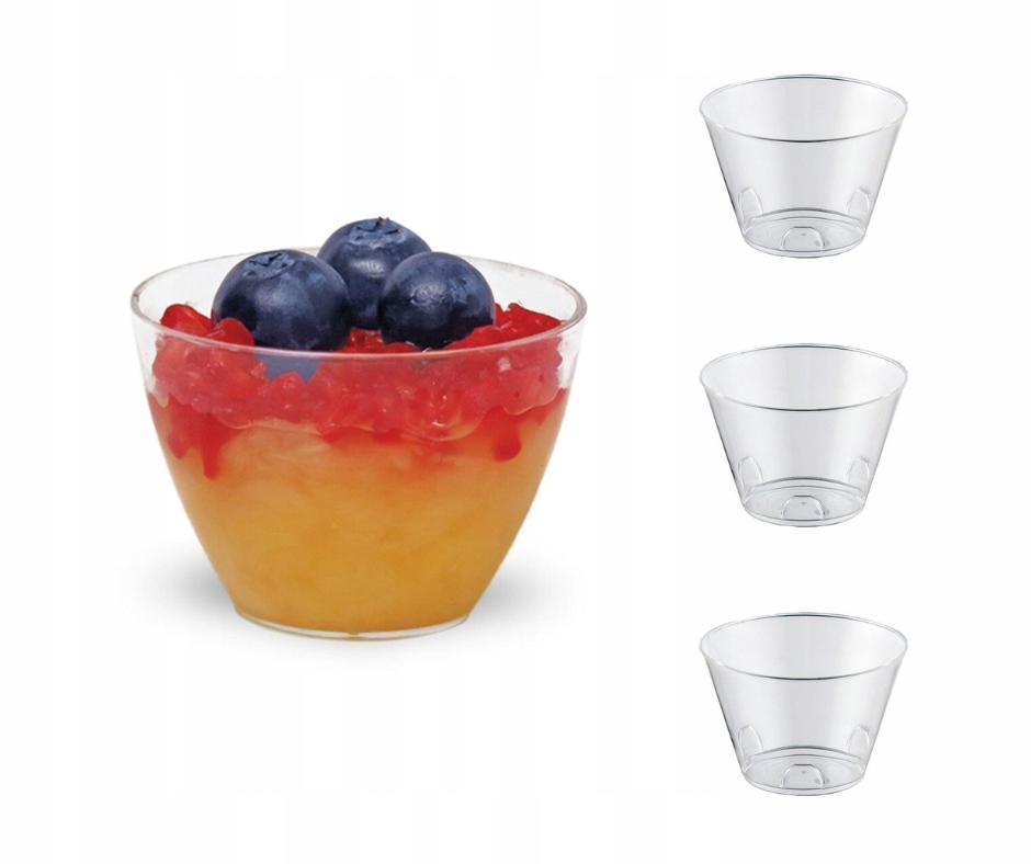 

Pucharki Plastikowe Na Desery 100ML