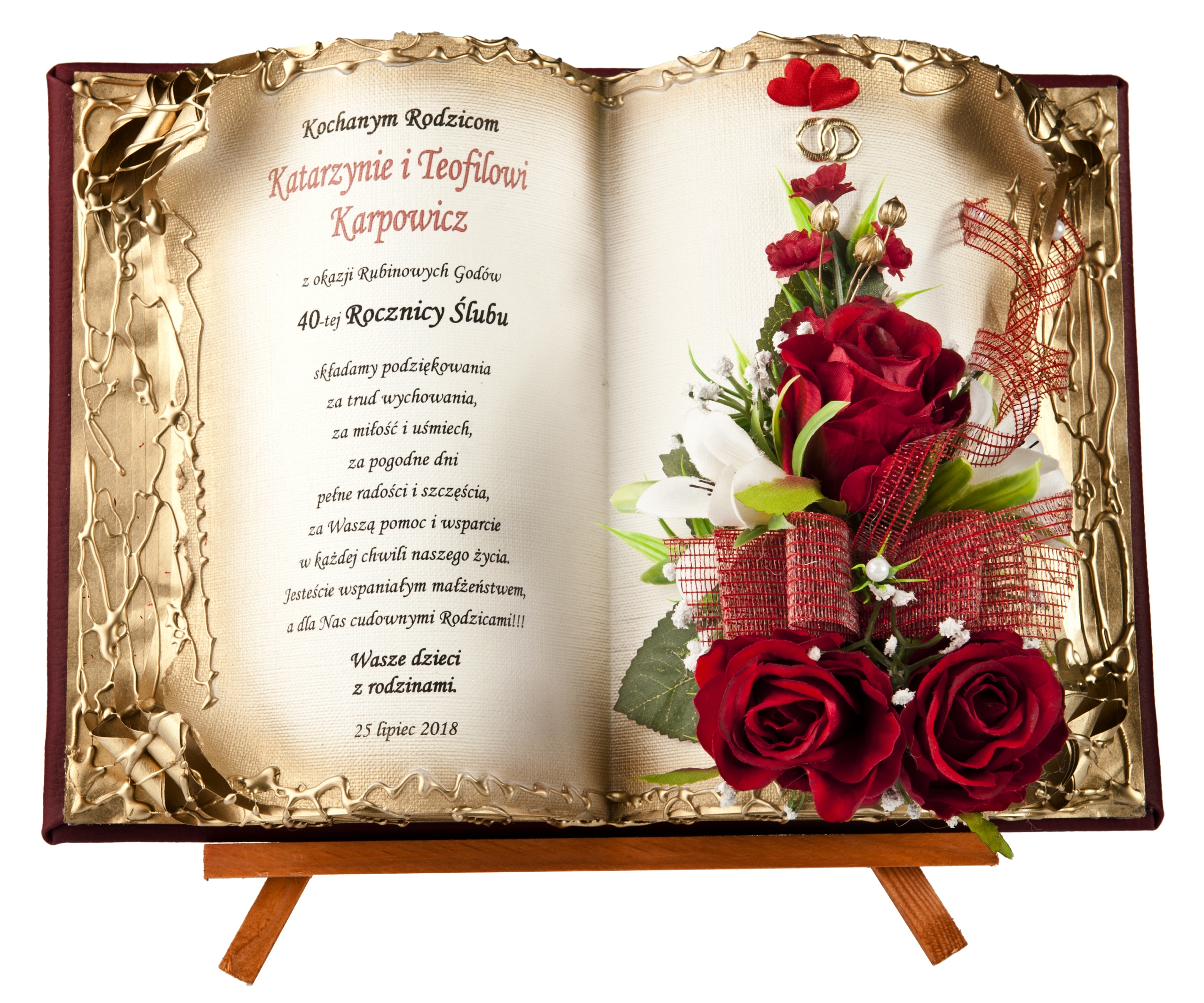 Výročí Svatby dárek 25 30 35 40 45 50 55 přání gratulujeme