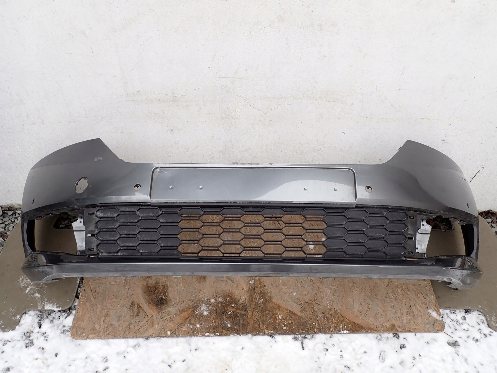 bumper front front SKODA FABIA 3 III 6V LIFT 2018-2022R