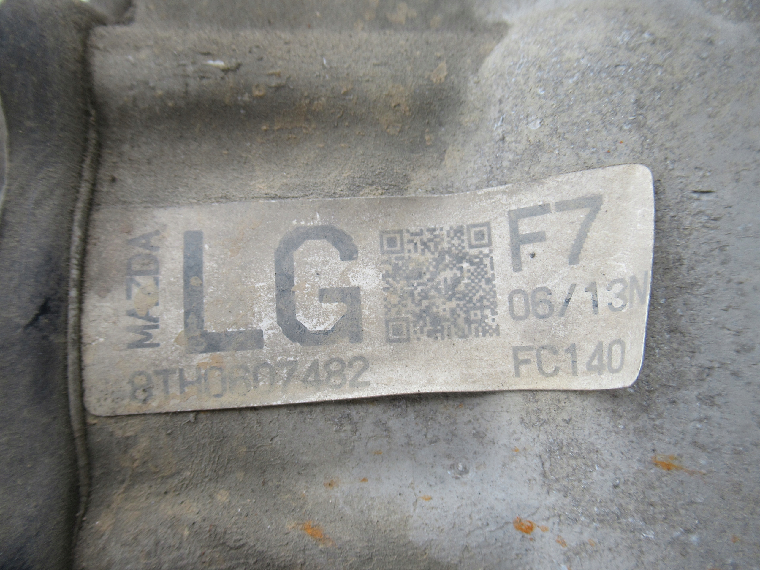 CAMBIO MAZDA 2 DE 1.3 FC140