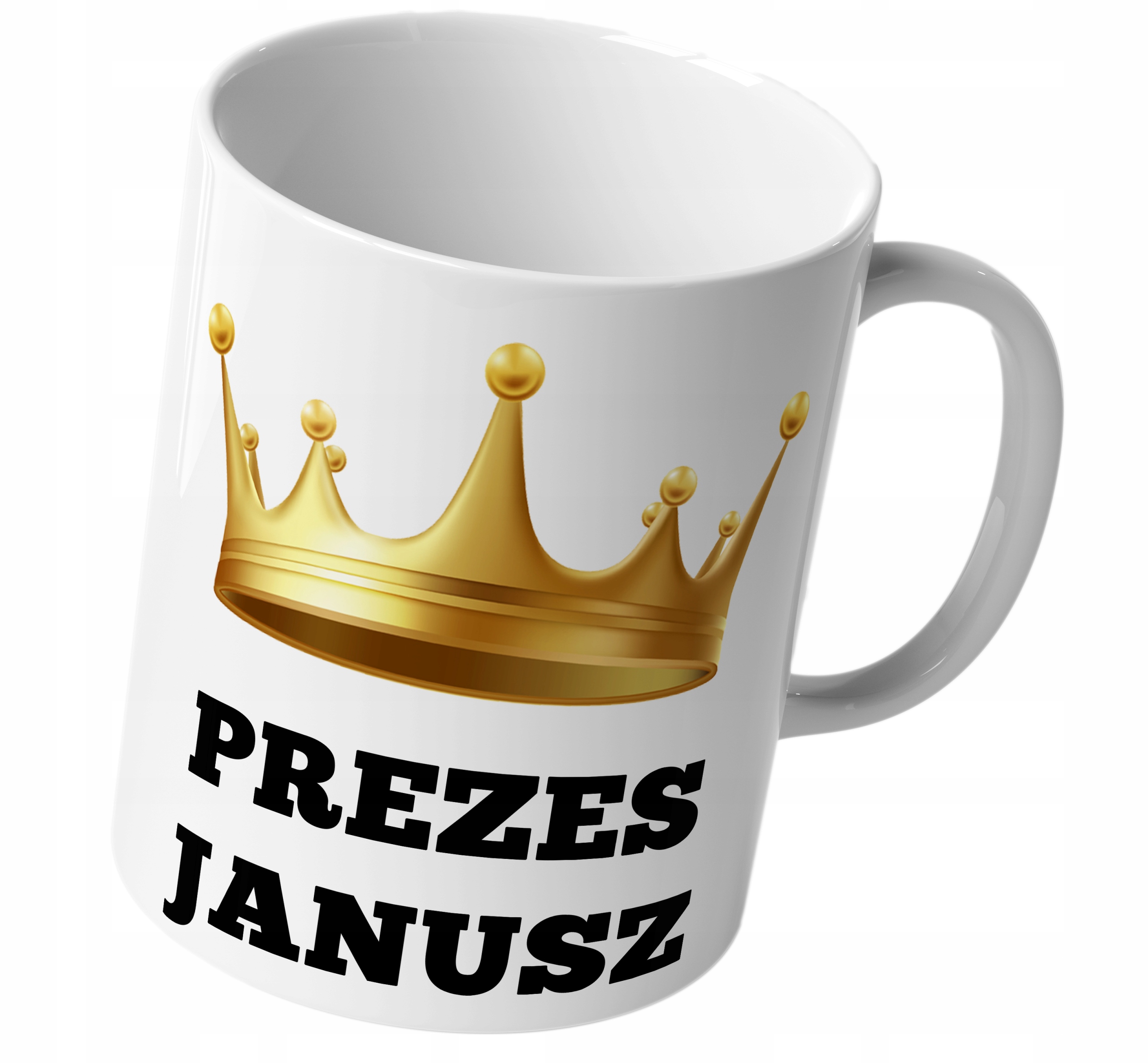 

Kubek Prezesa Szefa Króla Facet Prezent+imię