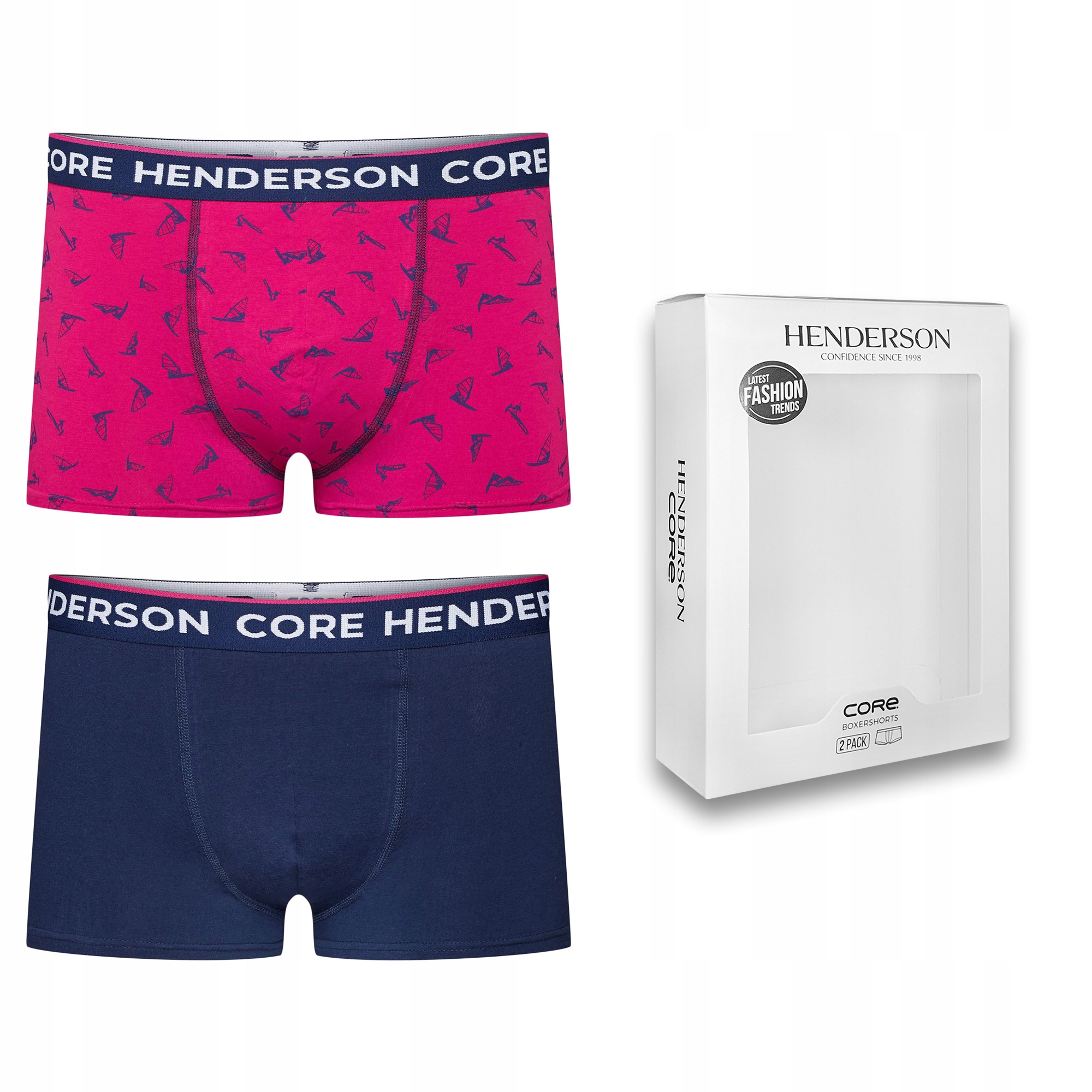 

Bokserki męskie Henderson 38843 Lucky 2-pak - XXL
