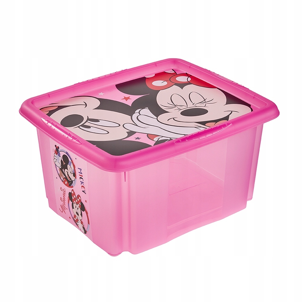 

Pojemnik Z Pokrywą 24 pudełko na zabawki Minnie