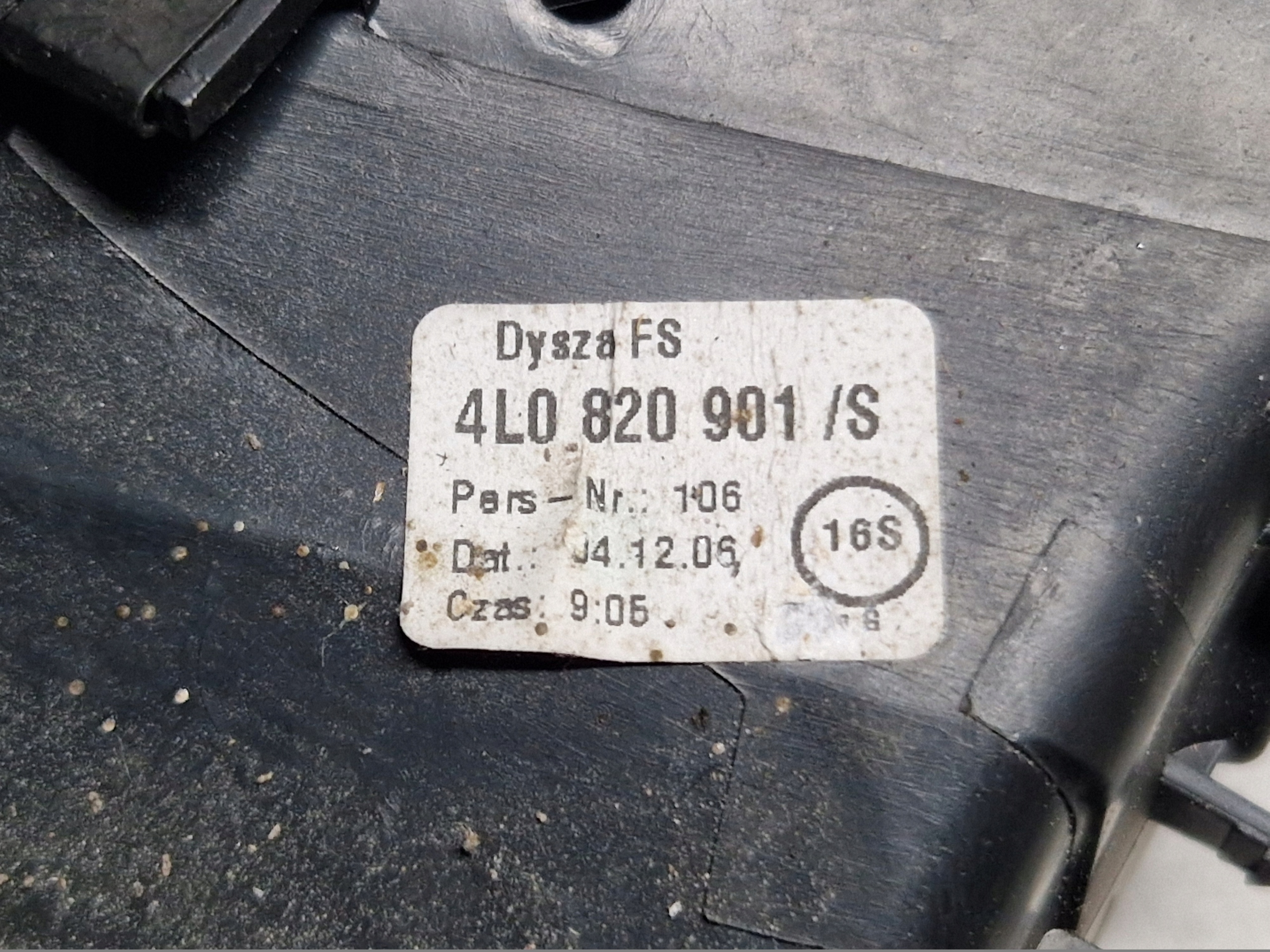 AUDI Q7 4L grid air conditioning devices consoles left 4L0820901S