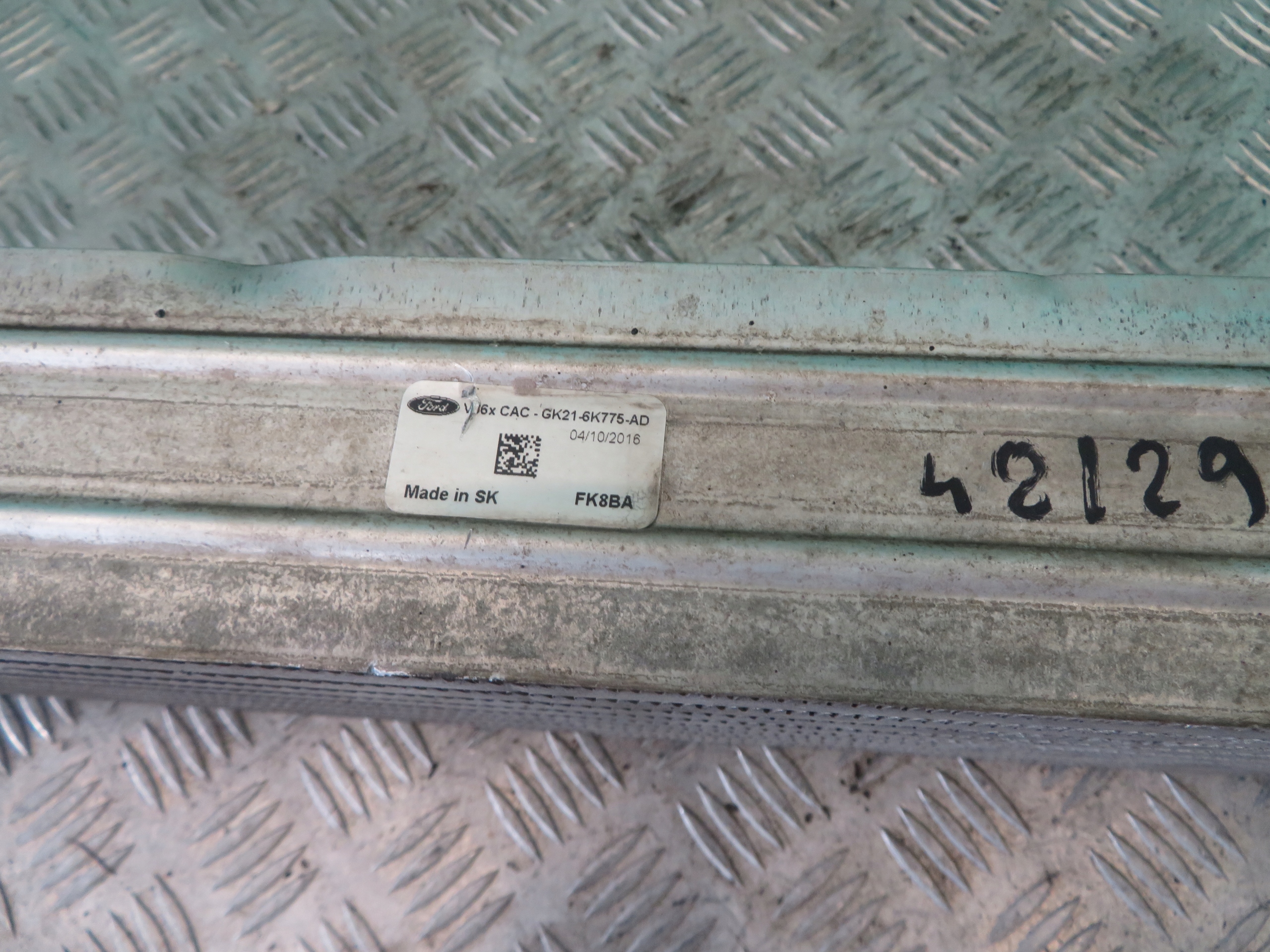 radiator intercooler FORD TRANSIT CUSTOM 17R GK21-6K775-AD