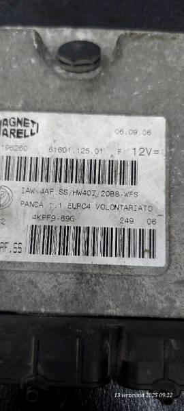 Bedienteil 61601.125.01 FIAT PANDA 1.1
