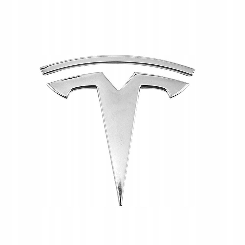 TESLA MODEL 3 Y LOGO Emblemat ZNACZEK T NA MASKA PRZODU