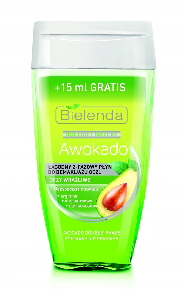 

Bielenda Dwufazowy Płyn do Demakijażu Oczu Awokado