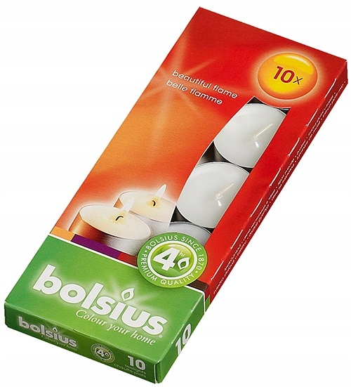 

Bolsius Świeczki Podgrzewacze 4h Tealight box A'10