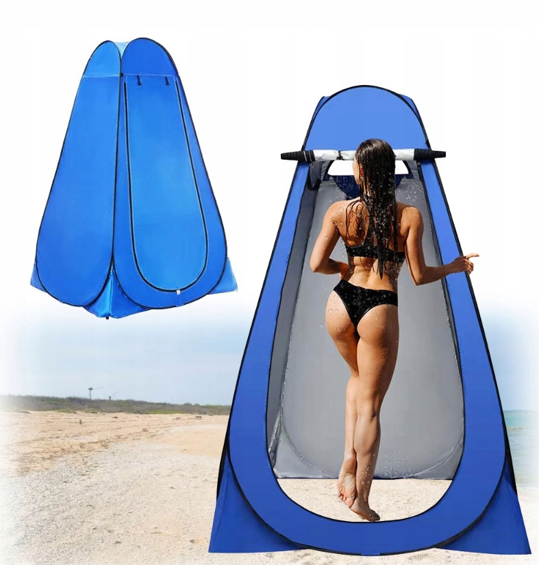 Stan Turistický Plážový Kempingový Sprchový Kout Vertikální Přenosný Wc Velký