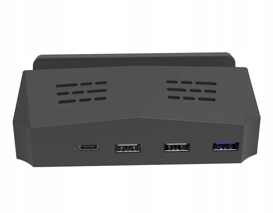 PODSTAWKA STAND STABILNA DOCK Z ŁADOWANIEM HUB 3xUSB + USB-C STEAM DECK Stan opakowania oryginalne