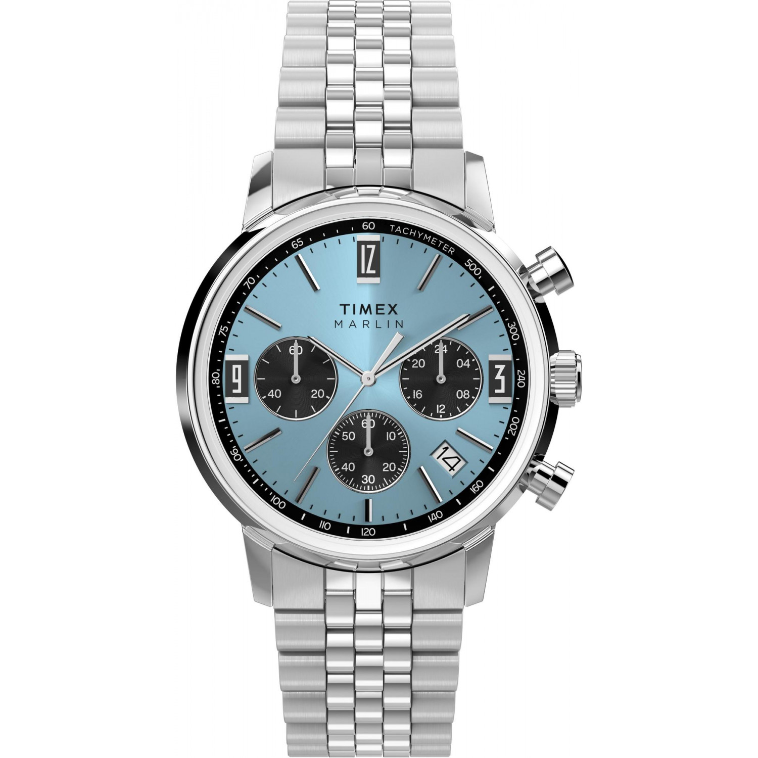 Pánské Hodinky Timex TW2Y66500 stříbrné