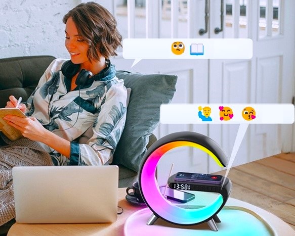 ИНДУКТИВНОЕ ЗАРЯДНОЕ УСТРОЙСТВО ДИНАМИК RGB БУДИЛЬНИК ИННОВАЦИЯ EAN (GTIN) 94563757