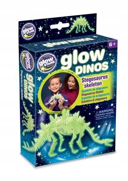 GLOW DINOS - STEGOSAURUS, BRAINSTORM