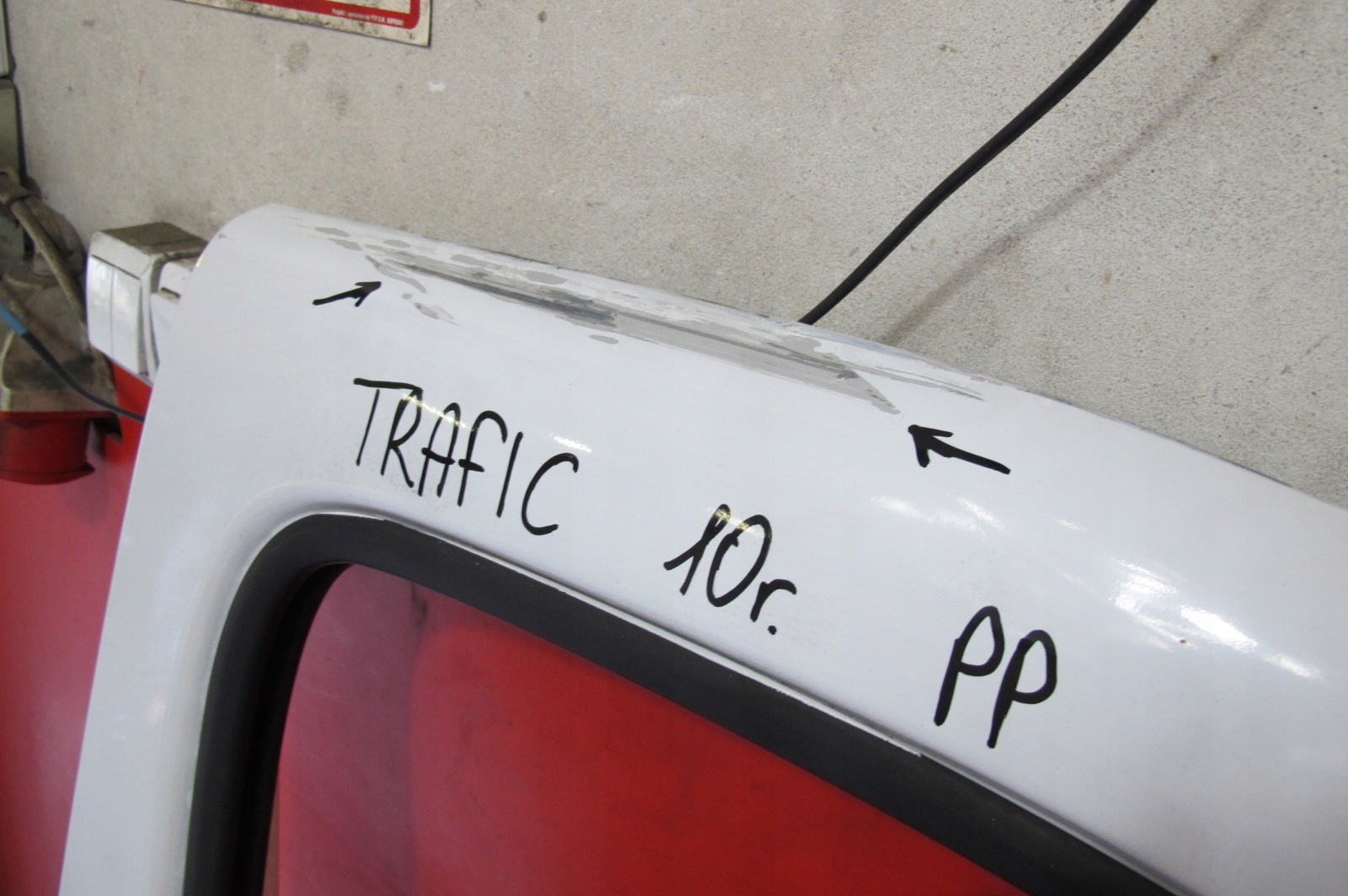RENAULT TRAFIC 2 II VIVARO and A PRIMASTAR BIALE door front right 2001-2014