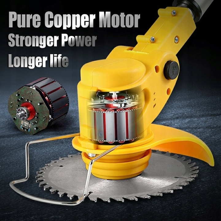 PODKASZARKA KOSA AKUMULATOROWA KÓŁKACH + 2 BATERIA ZESTAW Kod producenta ms-870y