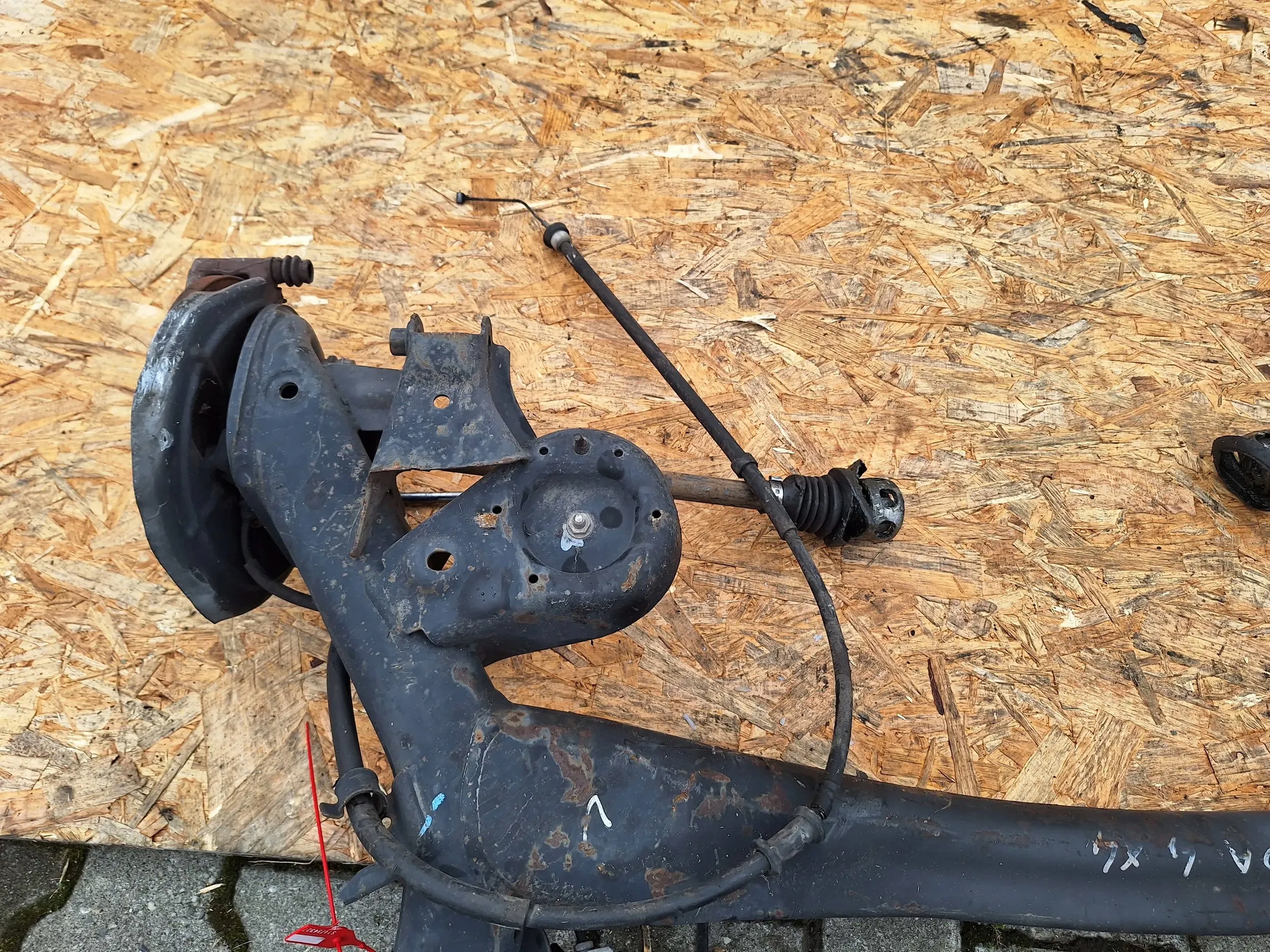 axis rear part Fiat Panda III 4x4 Cross 12