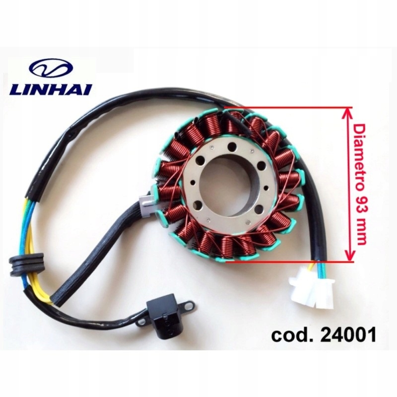 

Stator uzwojenie alternatora Linhai 300 24001