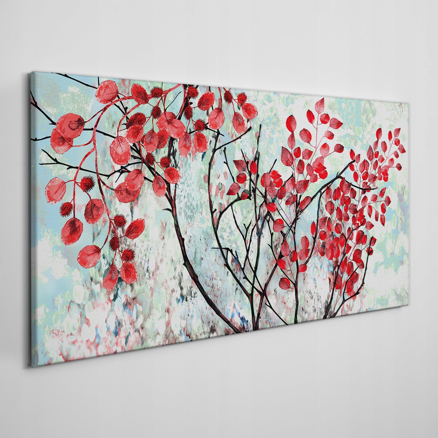 

Obraz ścienny na płótnie Liście gałęzie 140x70 cm