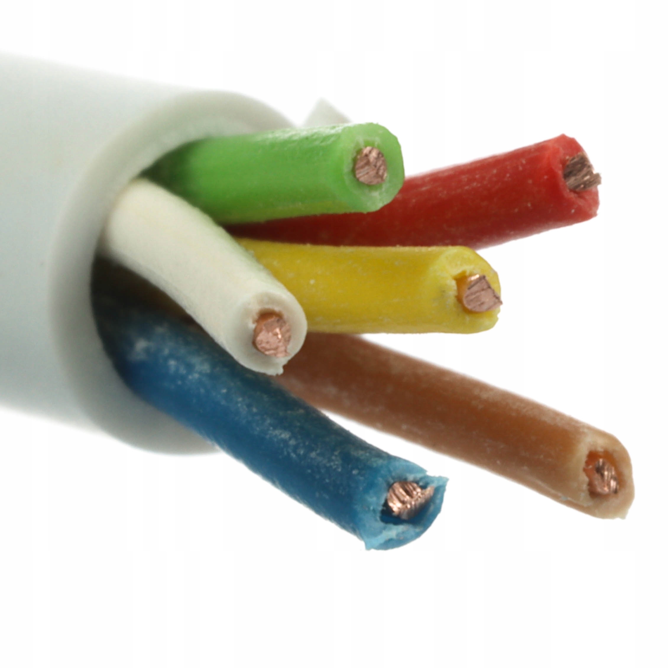 

Kabel 6 żyłowy kabel alarmowy 6x Ytdy 6x0,5 1m.