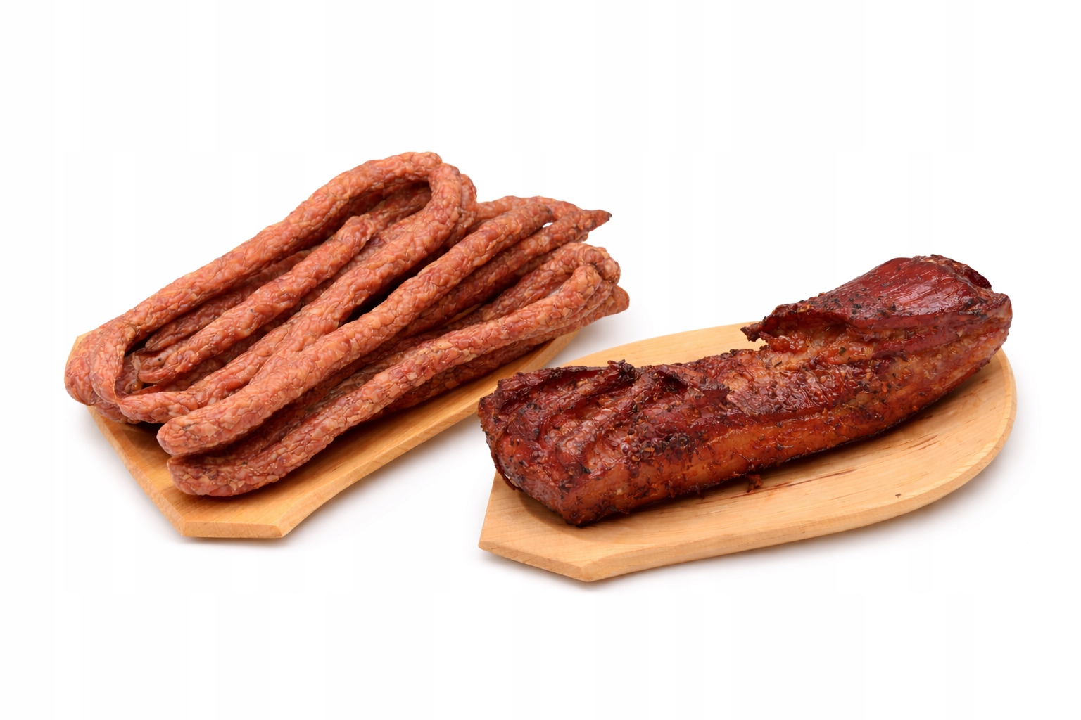 Levně Sada tradičních uzenin slanina uzená, kabanosy 1,5 kg