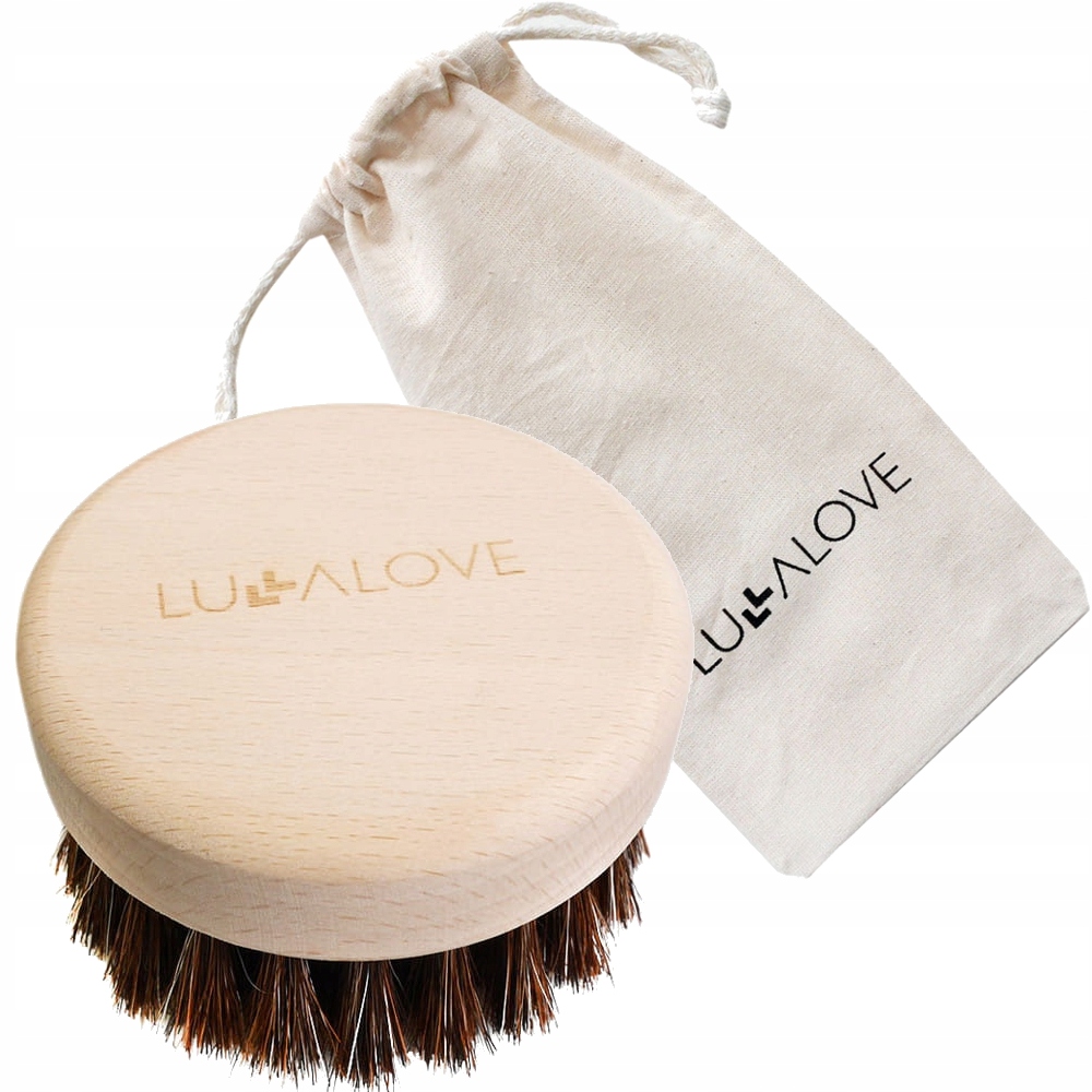 LULLALOVE SZCZOTKA DO BIUSTU SZYI DEKOLTU NATURAL