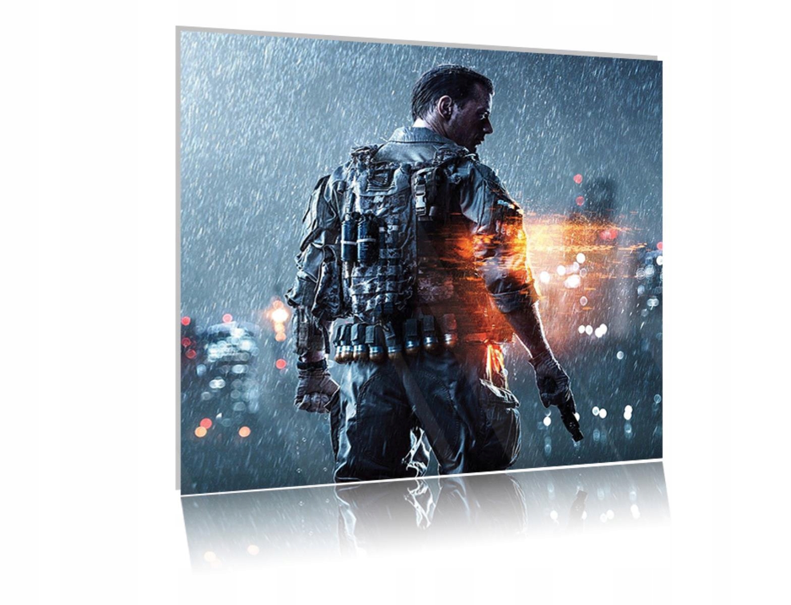 

Obraz szklany na szkle Battlefield 01 30x30