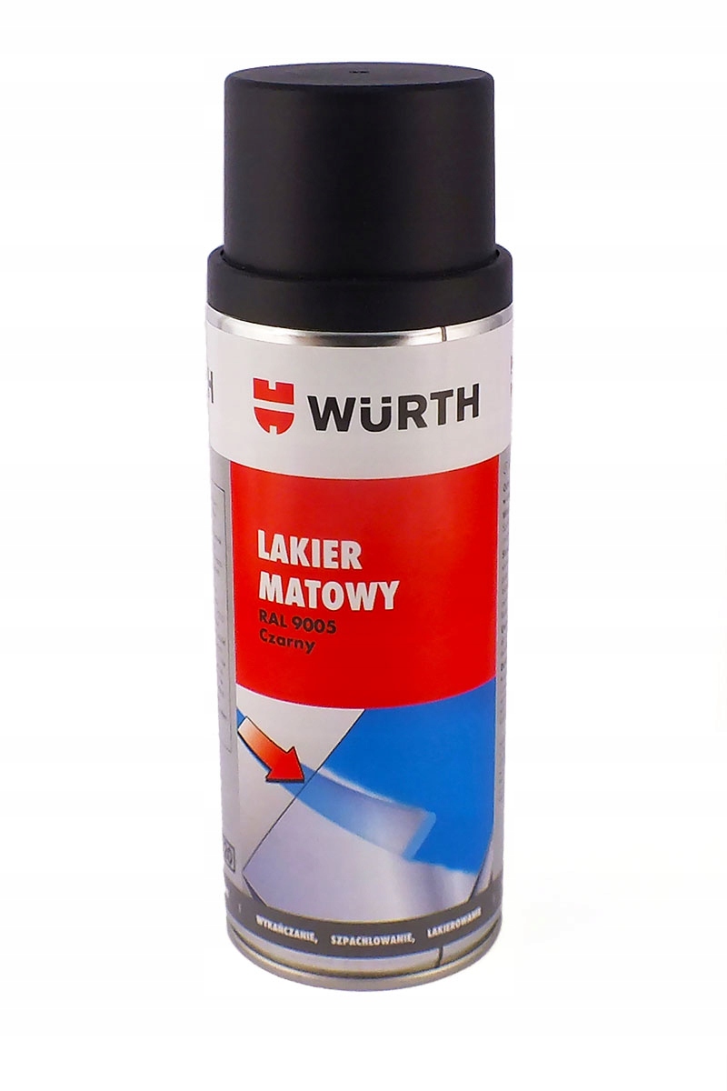 

Wurth Lakier Matowy Czarny Wurth RAL9005 400 ML