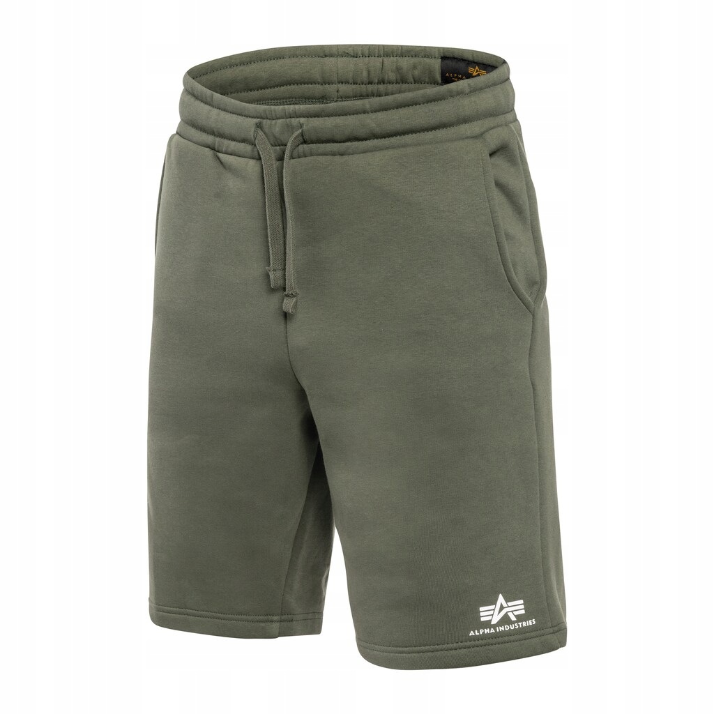 Kraťasy Kraťasy Alpha Industries Basic Small Logo II Short Dark Olive L