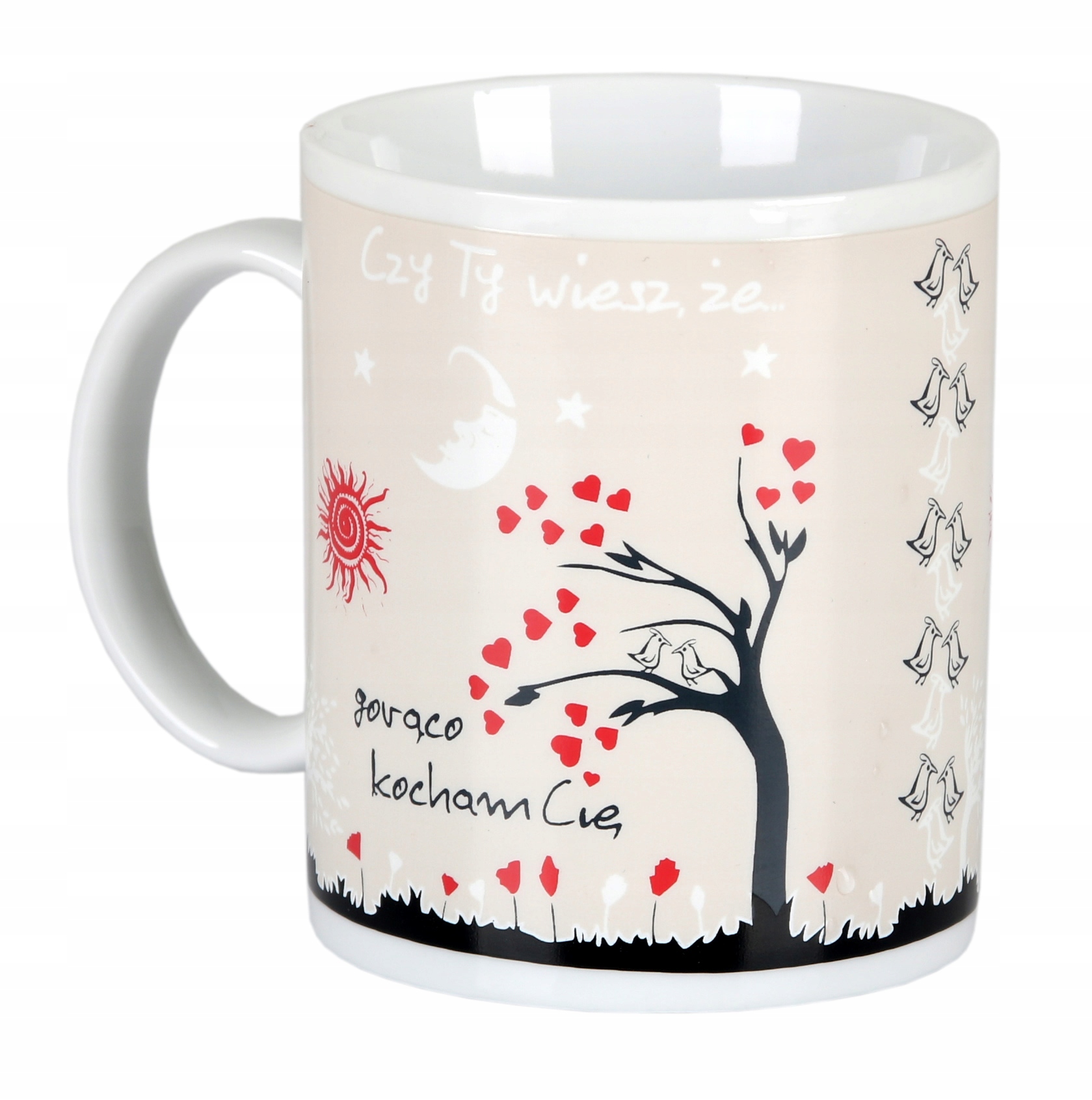 

Magiczny Kubek Kocham Cię LV dla kobiety