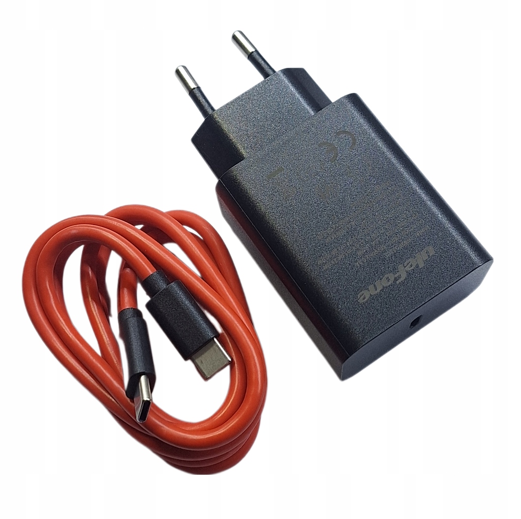 Org Ładowarka Kostka Kabel Usb C Ulefone Armor 20WT 21 22 Pad 2 33W
