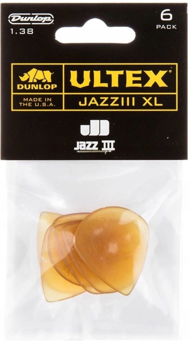 Dunlop 427P138XL Ultex Jazz III XL zestaw kostek