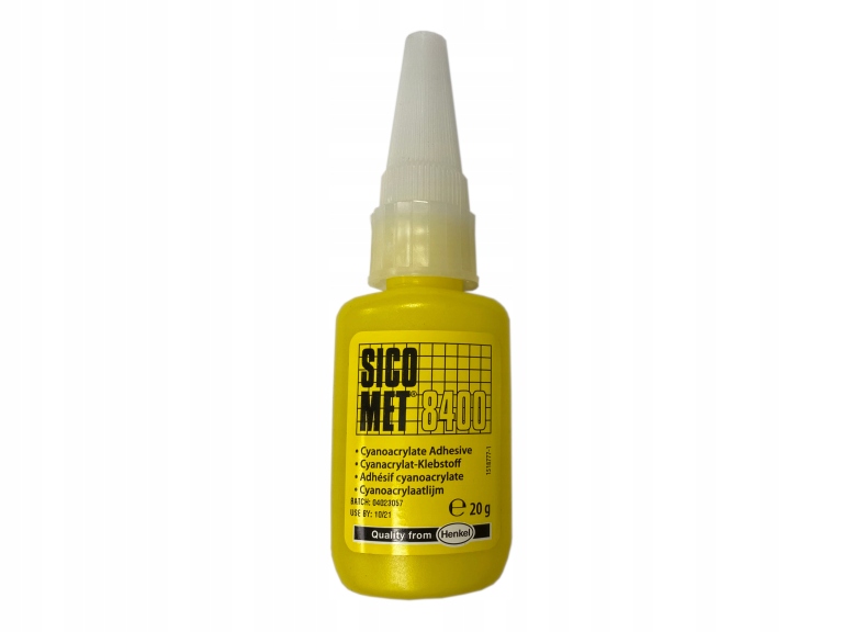 

Sicomet Loctite 8400 Klej Cyjanoakrylowy 20G