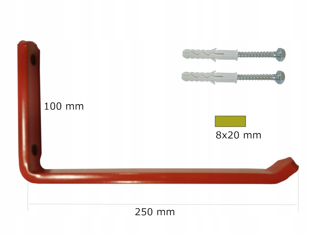 Wieszak 8x250R Wieszaki24