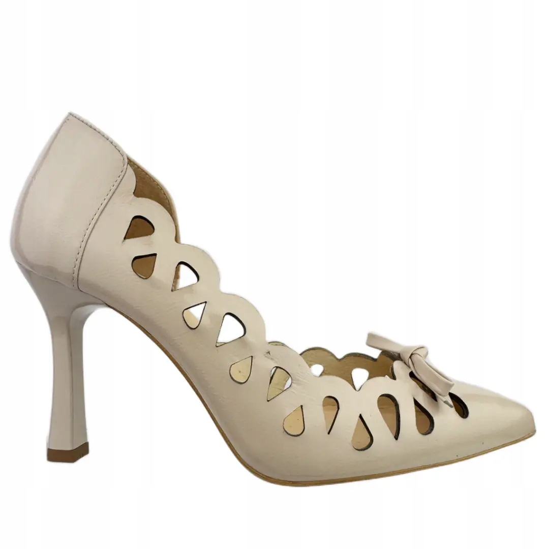 Dámské lodičky Higo 3116 BEIGE521 béžové 37, Béžová