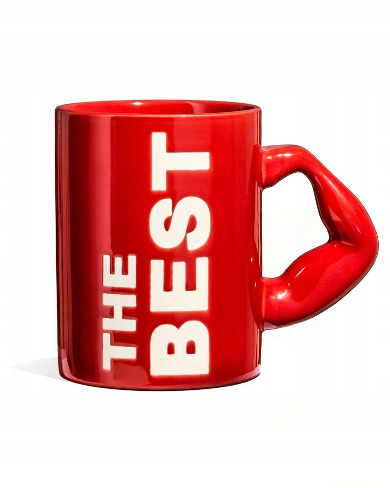 

Duży Kubek The Best nadruk najlepszy do kawy 450ml