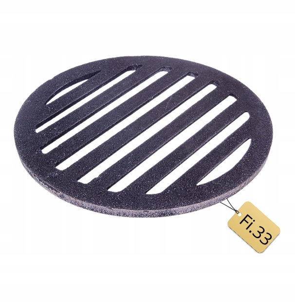 Rošt Kulatý Železný pro krbová kamna kotle fi.33