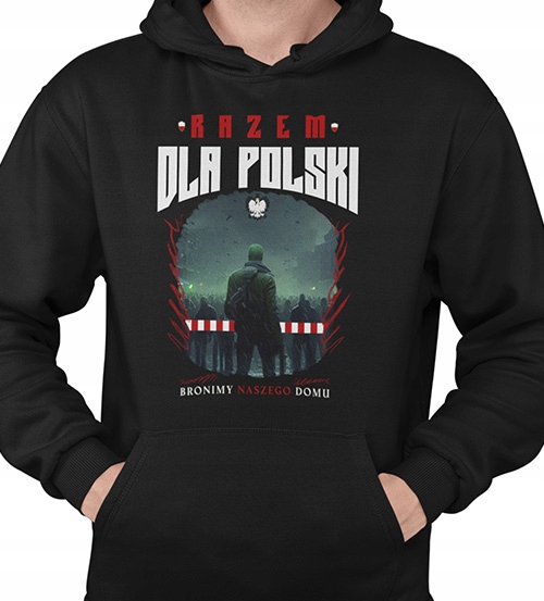 Mikina S Kapucí Společně Vlastenecká Pro Polský
