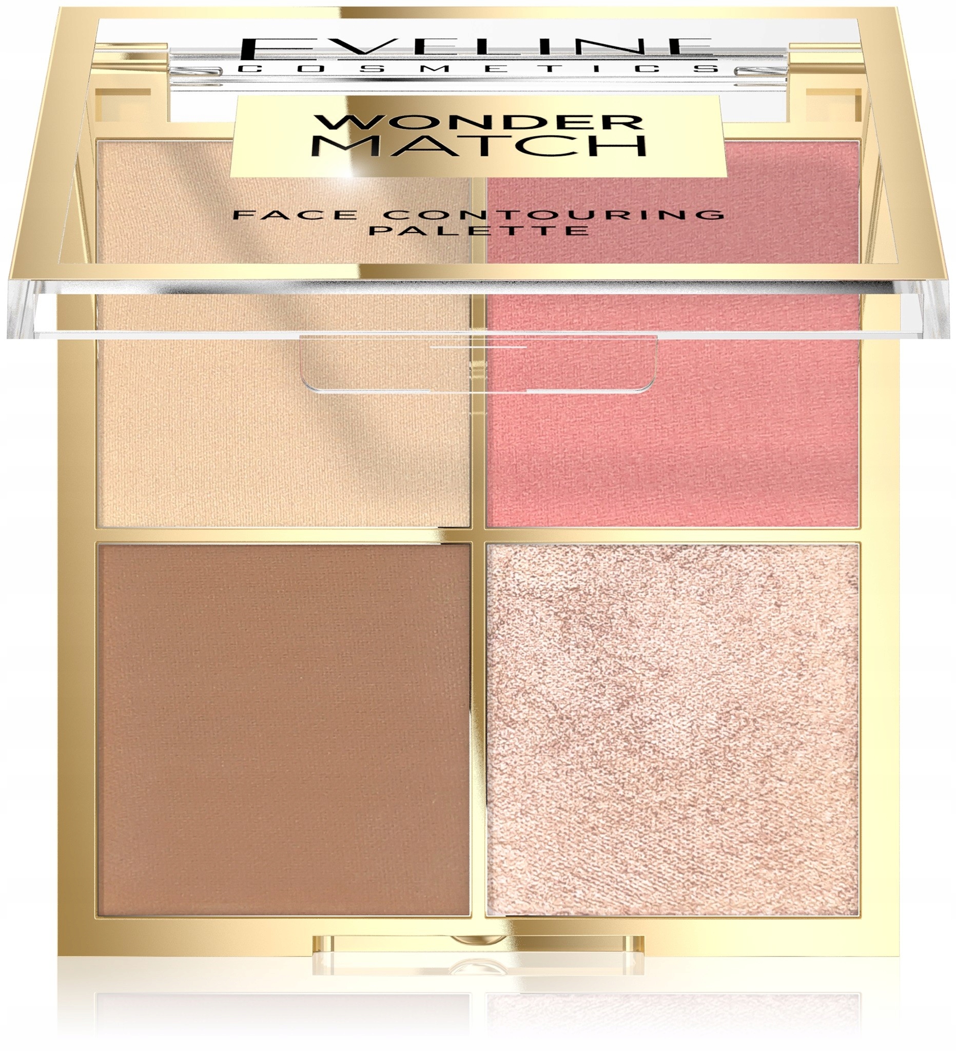 Eveline Wonder Match Paleta do konturowania twarzy nr 02