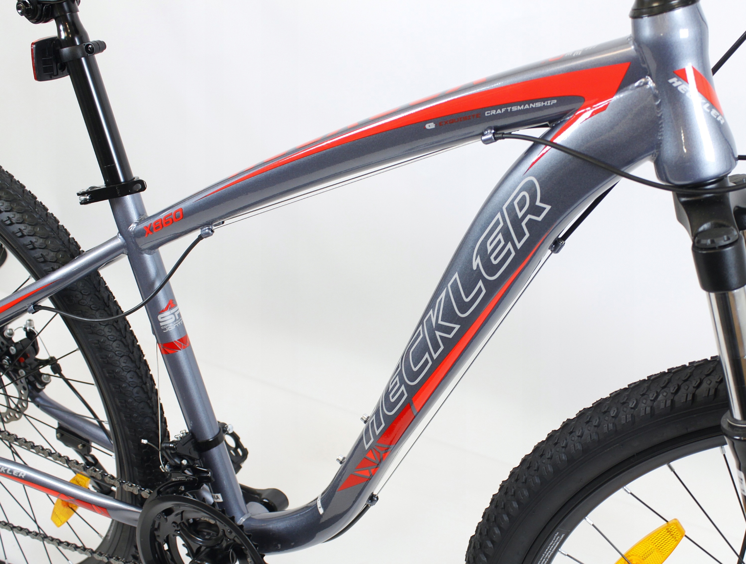 ROWER GÓRSKI MTB 27,5 SHIMANO TARCZE AMORTYZATOR Model X 860