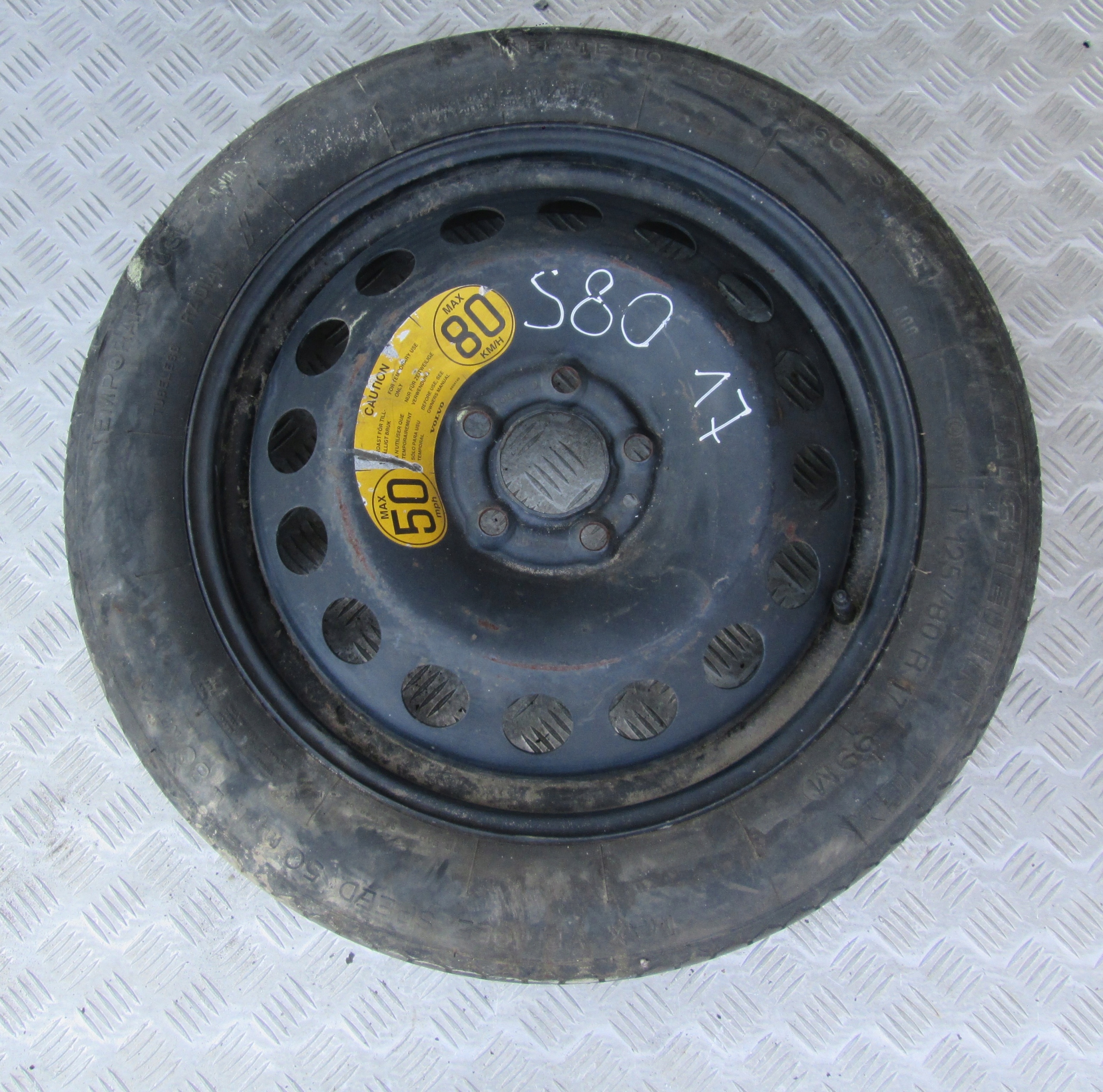 Запасное колесо Volvo 5X108 125/80 R17