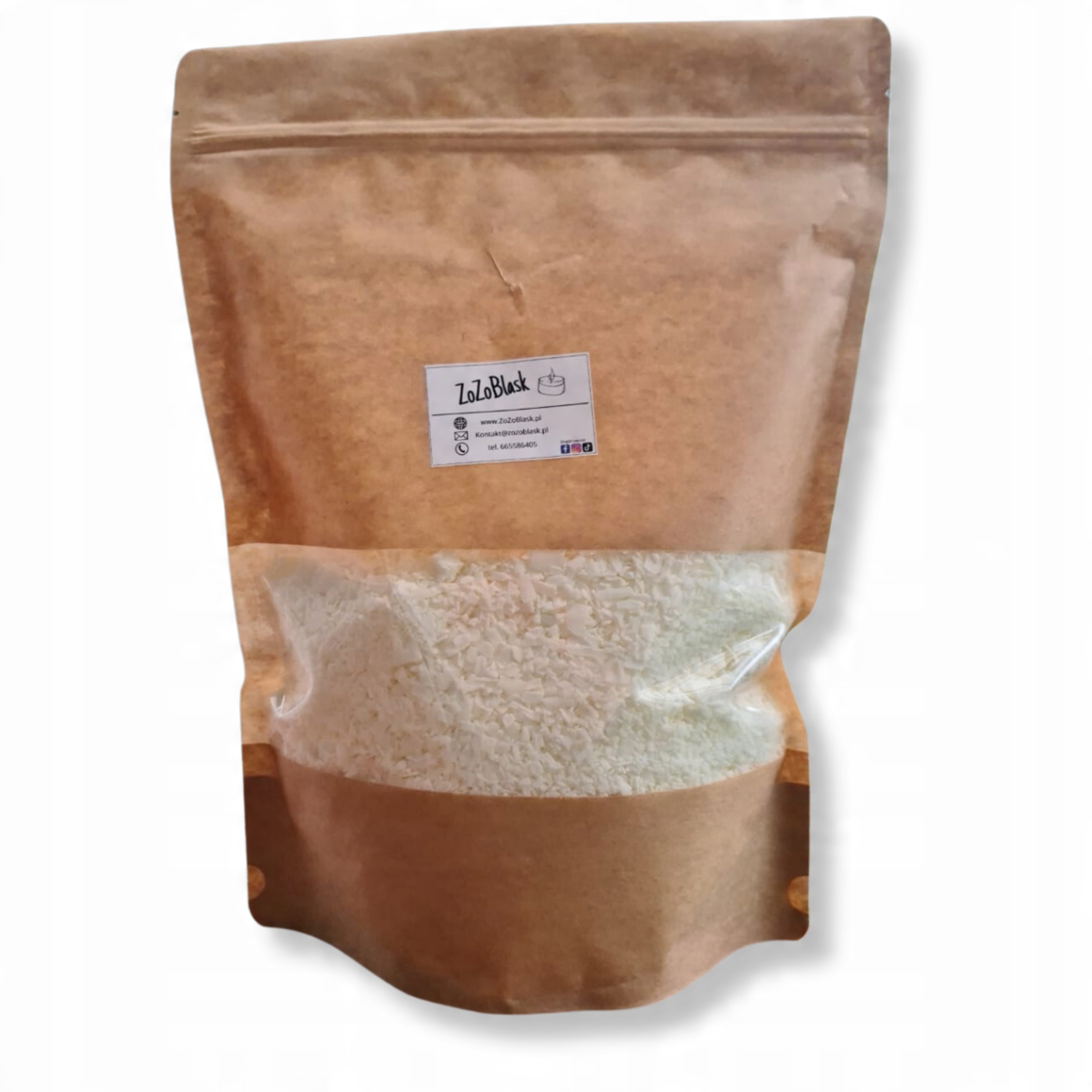 

Wosk Sojowy Naturalny do Świec Sojowych Eko 1kg
