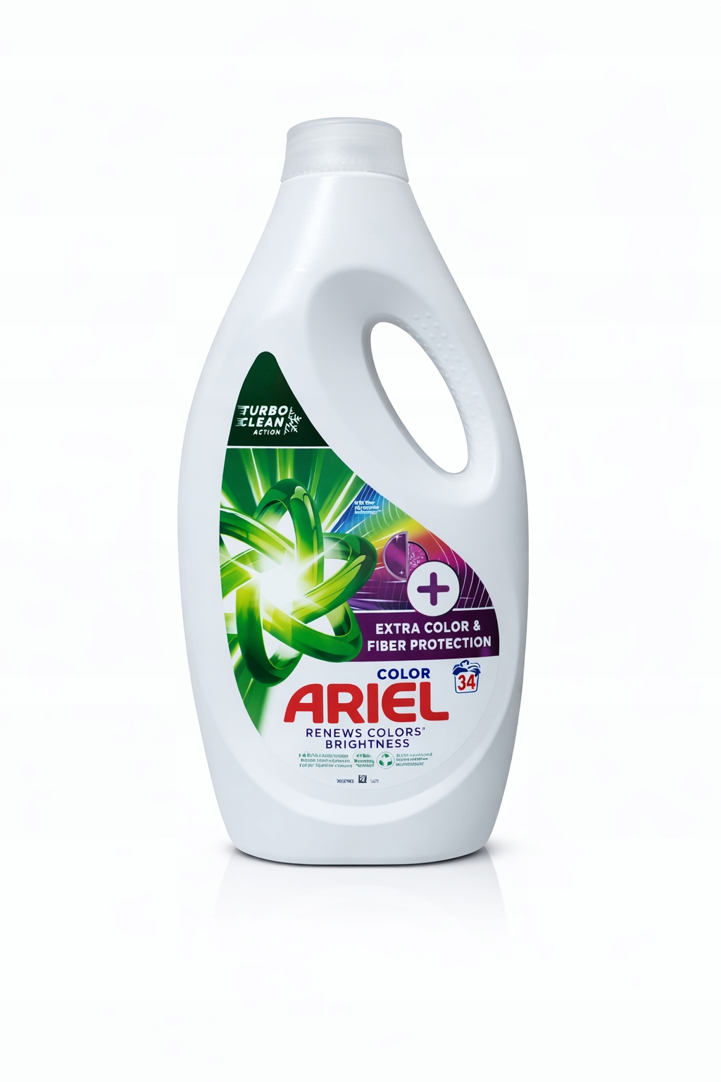 2x Ariel Ultra+ Żel Do Prania Extra Color Turbo Clean Na 34 Prań