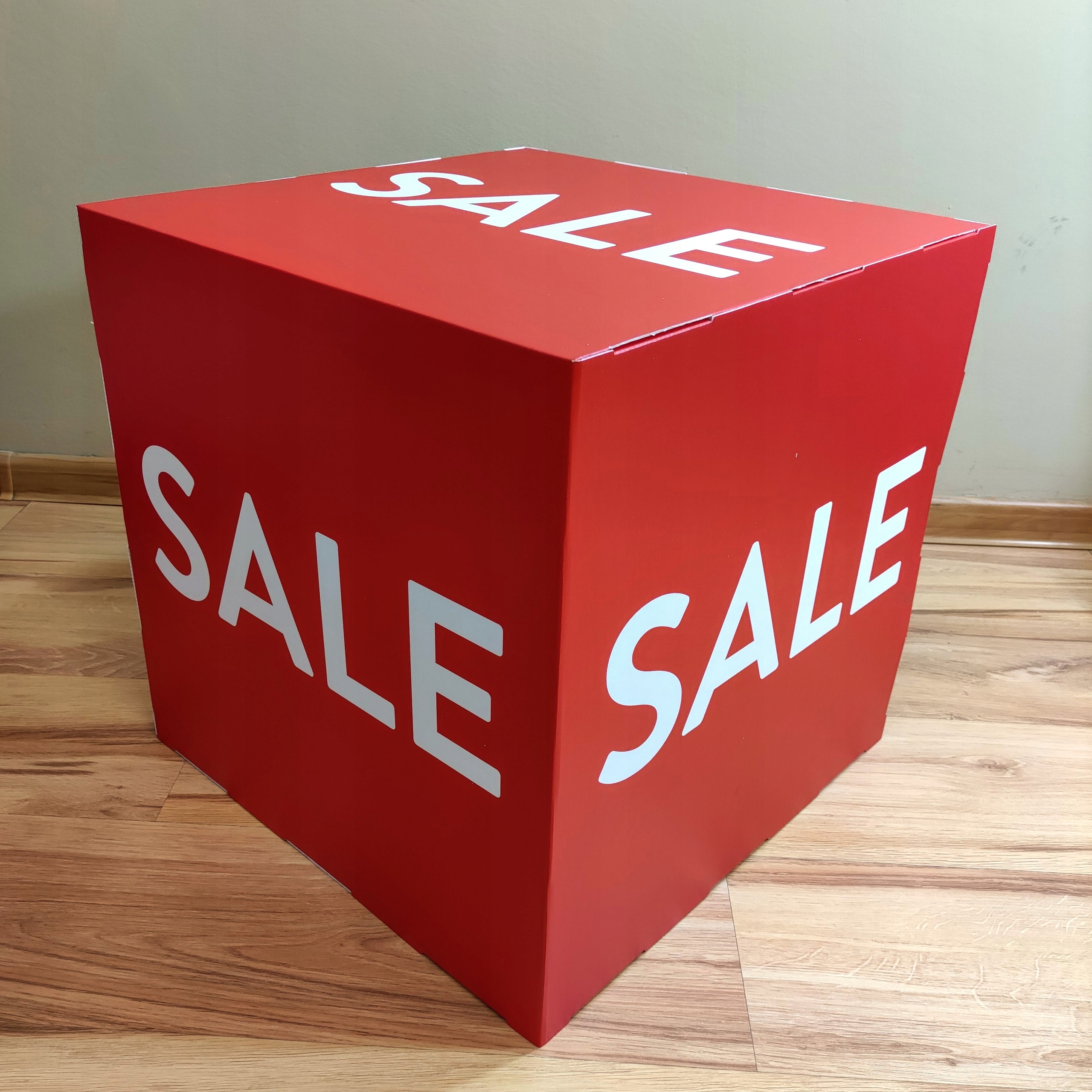 Kostka sześcian SALE wyprzedaż promo 45cm kubik Marka Brooklyn