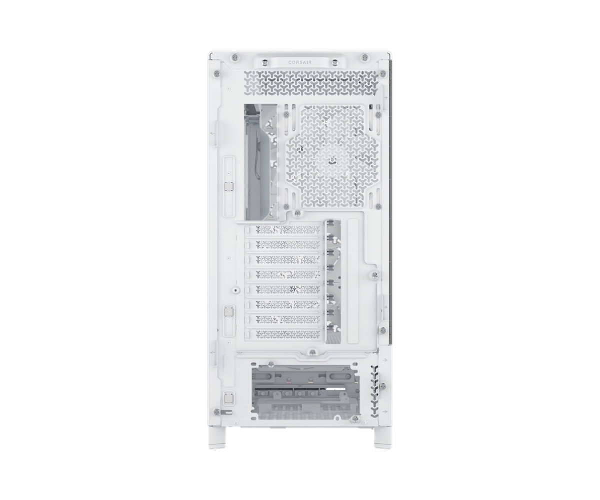 CORSAIR FRAME 5000D RS (4xRS140) Mid-Tower Case, White — 6
